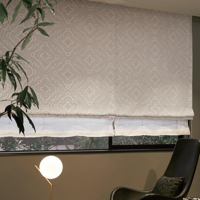 日本国内製造/北欧風格/ 1ミリメートルのカスタマイズ/スマート電動ローマンブラインド  無料でお届け lilycolor  リリカラ NE-201