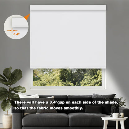 ECO CURTAIN 穴あけ不要・工具不要の100％遮光ロールスクリーン 室内窓用のノードリルロールスクリーン、コードレス自由停止式、UVカット・断熱保温ロールブラインド