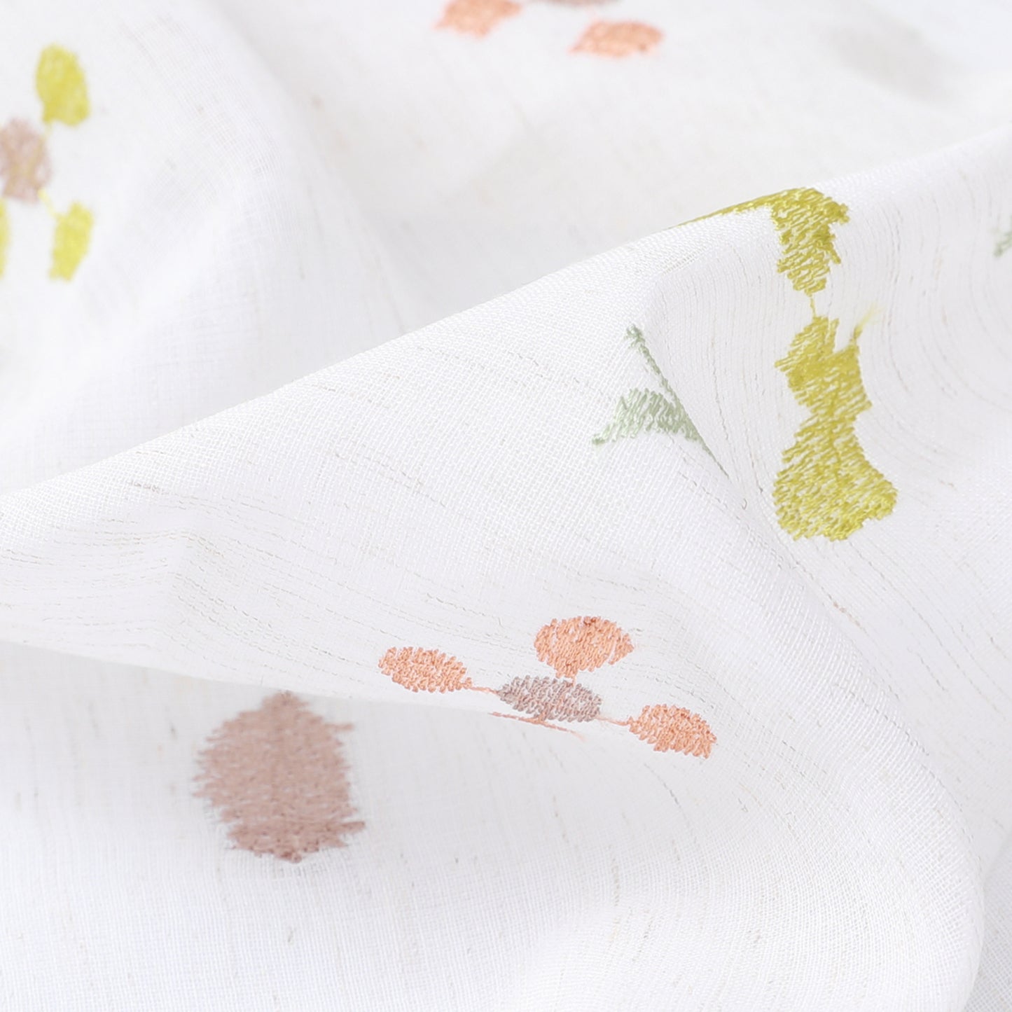 刺繍レースカーテン 品番1403NB009-BE
